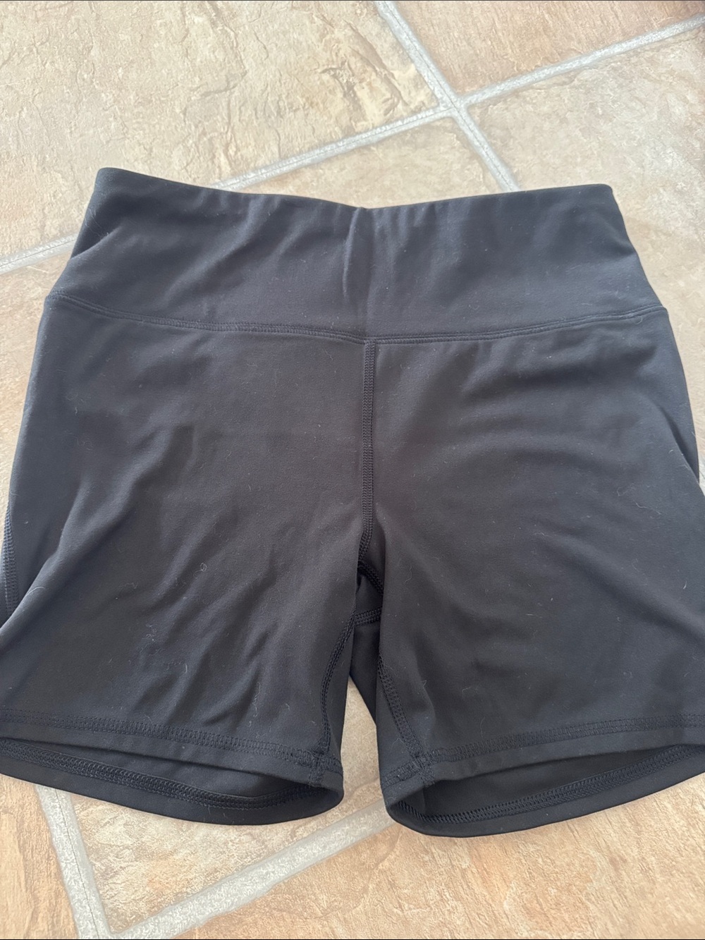 DSG Brand Black Stretchy High-Waist Women's Active Shorts Size M